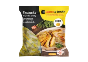 Emincés de poulet Curry - Délices & Snacks