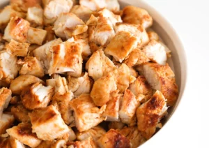 Cubes de filet de poulet rôtis - Volatys