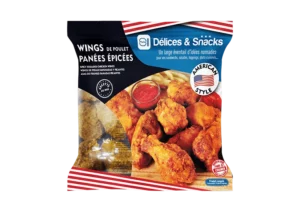 Wings de poulet panées American Style - Délices & Snacks