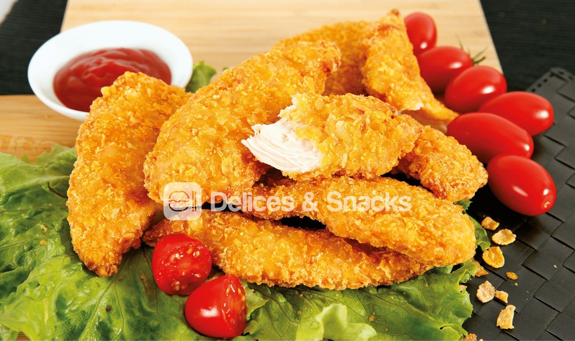 Aiguillete-de-poulet-cuite-panee-corn-flakes-muscle-entier-11075-PLH-Delices-Snacks