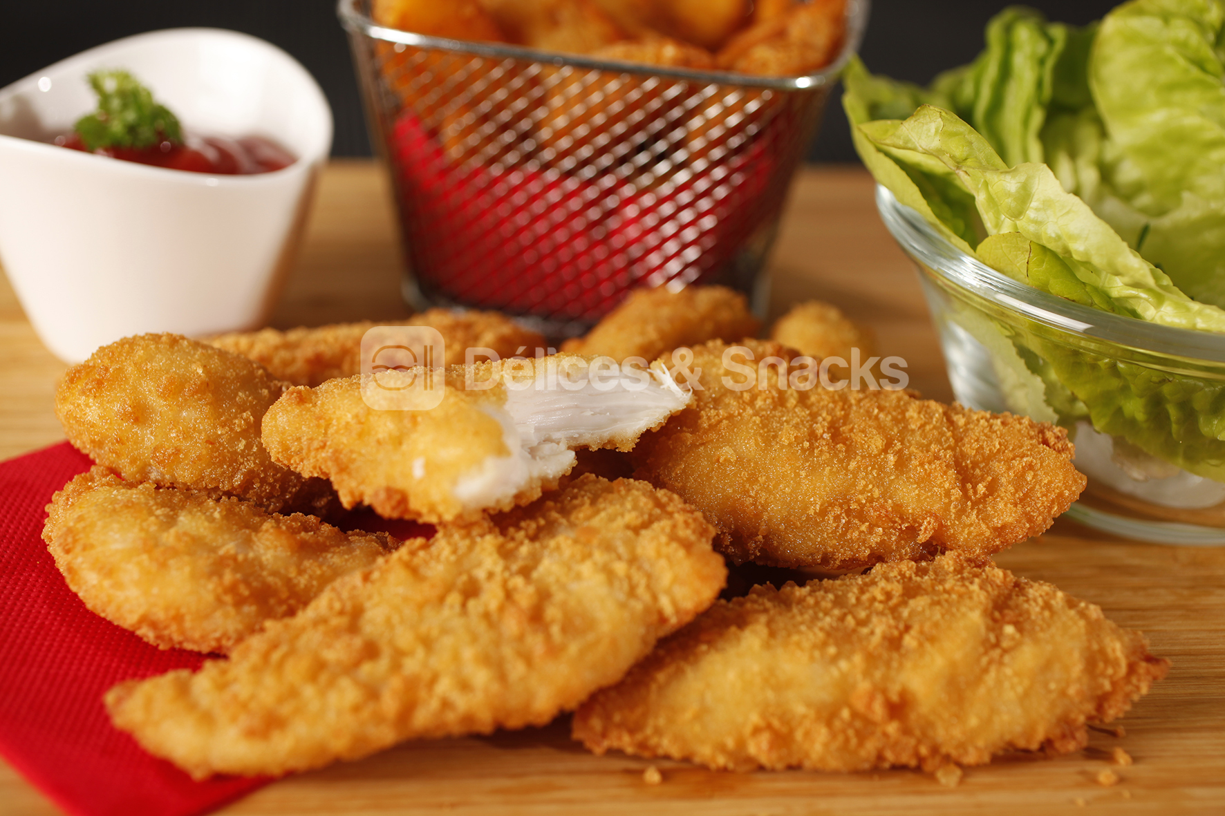 COOKED BREADED CHICKEN INNER FILLET (WHOLE MUSCLE) PREMIUM