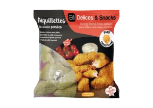 Breaded chicken inner fillet (whole muscle) - Délices & Snacks