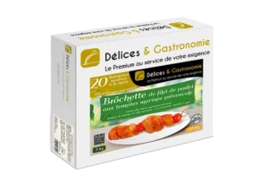 Brocheta de pechuga de pollo marinada a la provençale - Délices & Gastronomie