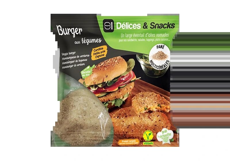 Hamburguesa de verduras - Délices & Snacks