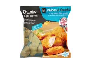 Delicias de pollo empanadas (musculo entero) - Délices & Snacks