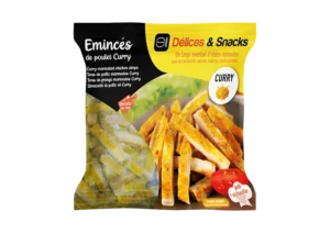 Tiras de pollo marinadas Curry - Délices & Snacks