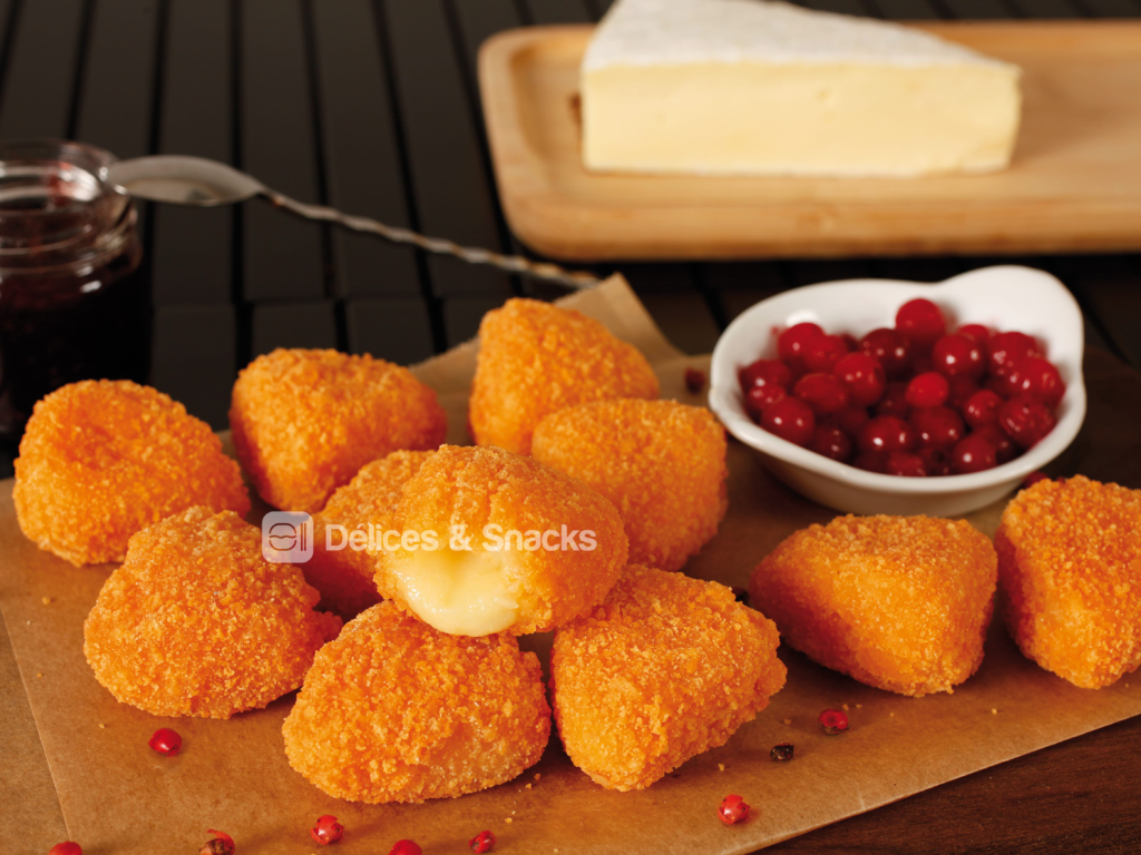 Breaded mini brie Volatys