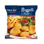 Nuggets de pollo empanado Délices €co - Sachet