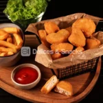 Nuggets de pollo rebozados en tempura - Délices & Snacks