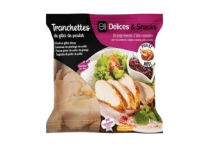 Laminas de pechuga de pollo asadas - Délices & Snacks