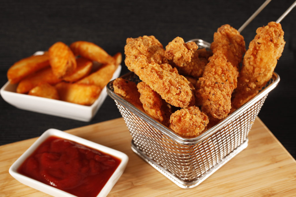 spicy breaded chicken breast fillet finger - American Style