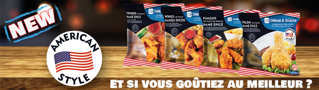 Produits American Style - Délices & Snacks