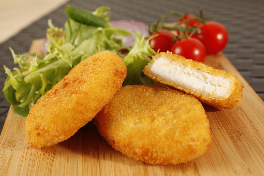 Appetizer range discover the breaded goat medallion Volatys