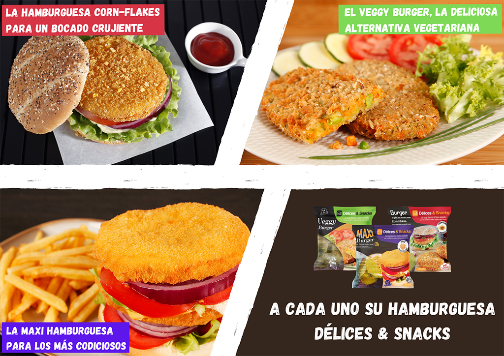 A cada uno su hamburguesa Délices & Snacks - Volatys