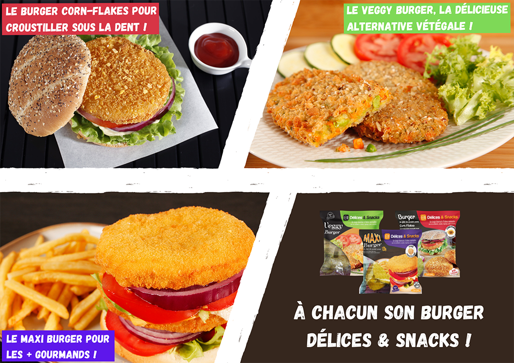 À chacun son burger Délices & Snacks - Volatys