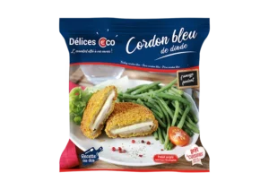 Cordon bleu de pavo - Délices €co