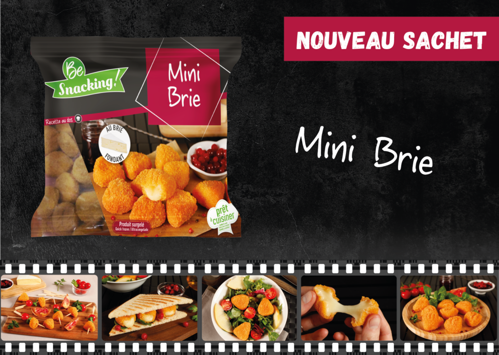 Nouveau sachet du Mini Brie - Volatys