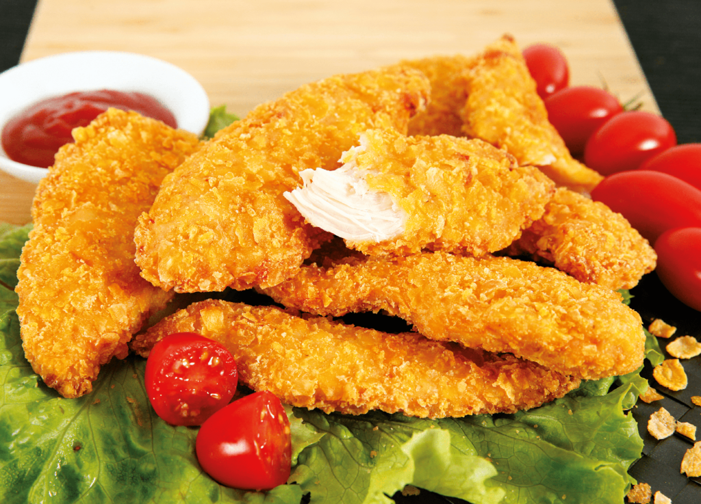 Cornflakes breaded chicken inner fillet - Délices & snacks -  Volatys