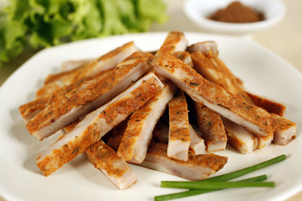 Tiras de pollo marinadas kebab - Délices & Snacks - VOLATYS