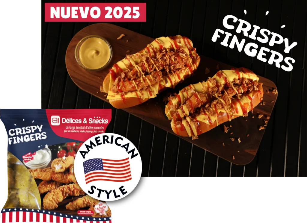 Crispy fingers de pollo American Style - Délices & Snacks