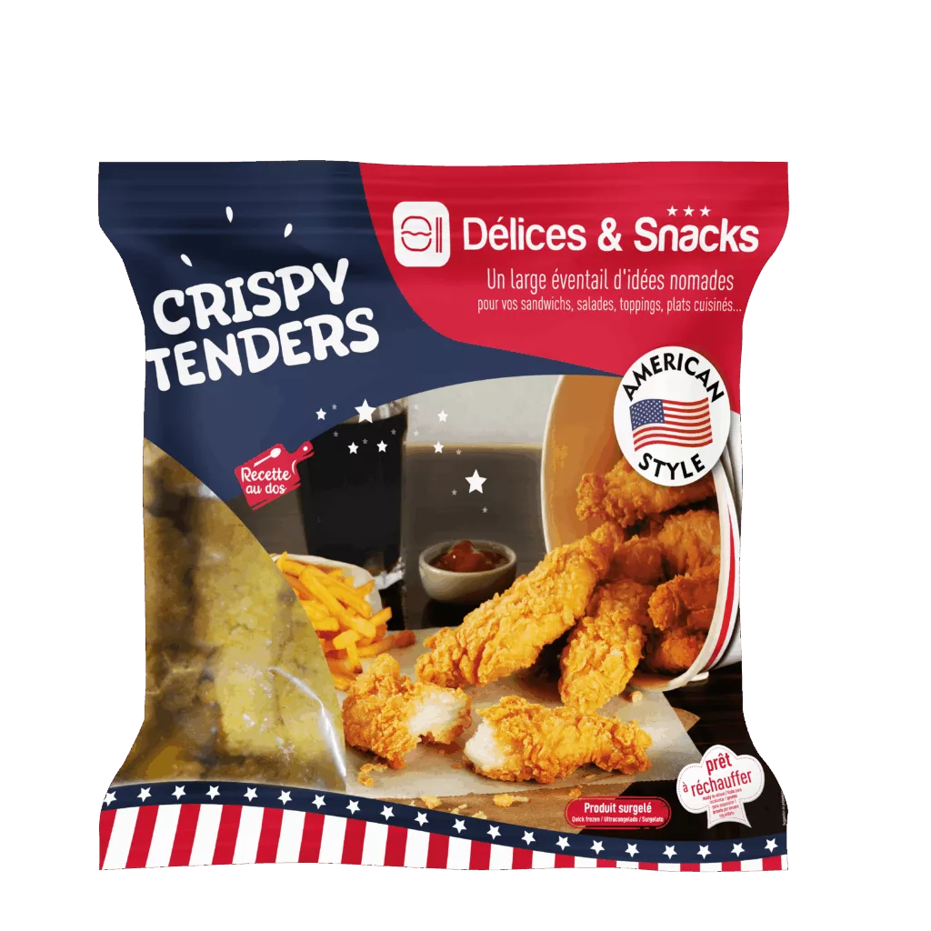 CRISPY TENDER AMERICAN STYLE DELICES & SNACKS