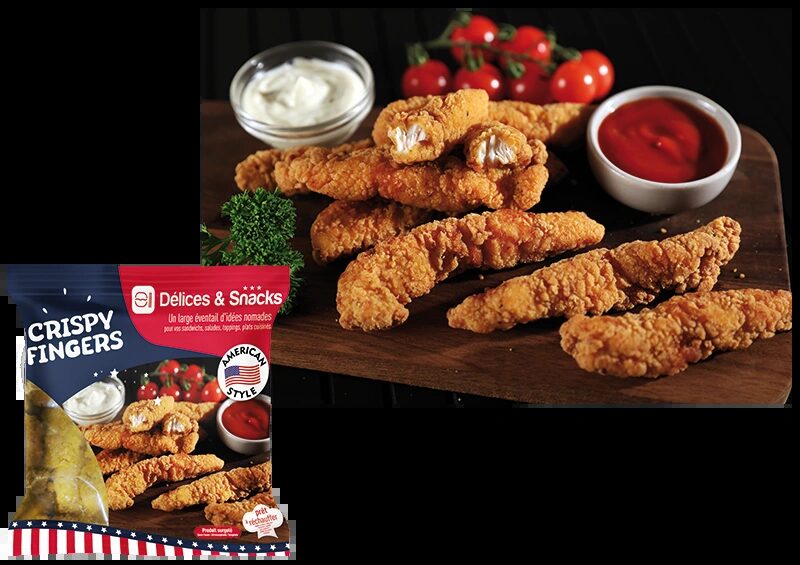 Crispy fingers - Délices & Snacks