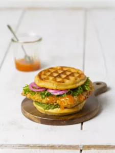 chicken waffle sauce hot honey